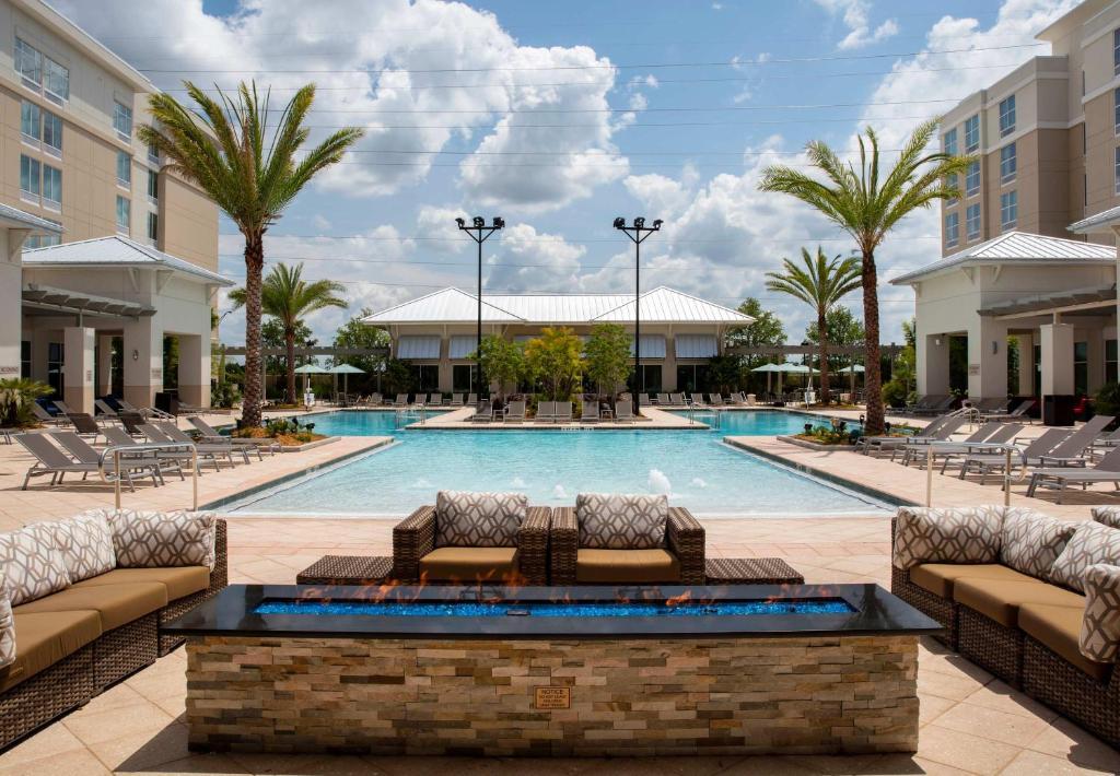 Springhill Suites By Marriott Orlando At Flamingo Crossings Town Center-Western Entrance Four Corners Eksteriør bilde