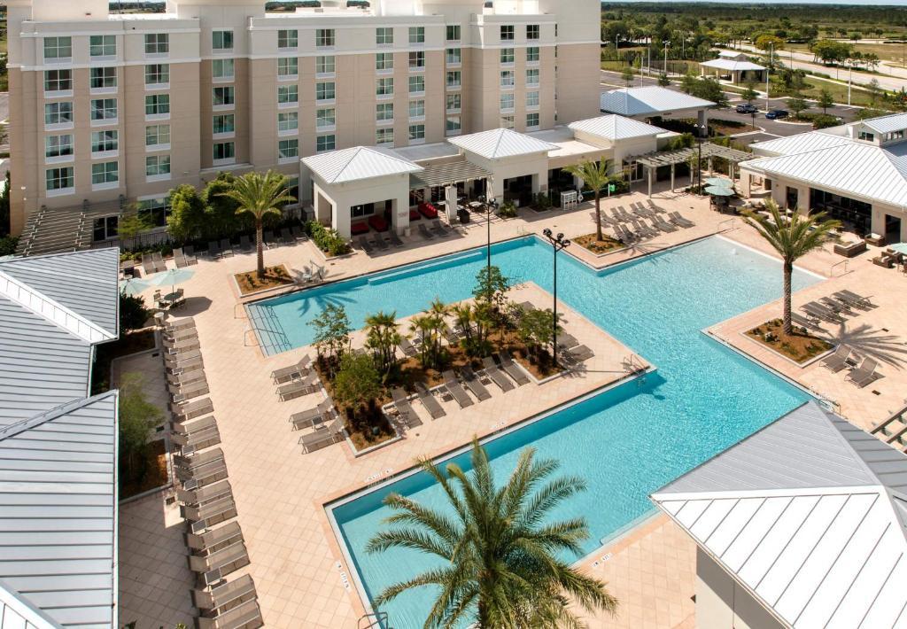 Springhill Suites By Marriott Orlando At Flamingo Crossings Town Center-Western Entrance Four Corners Eksteriør bilde
