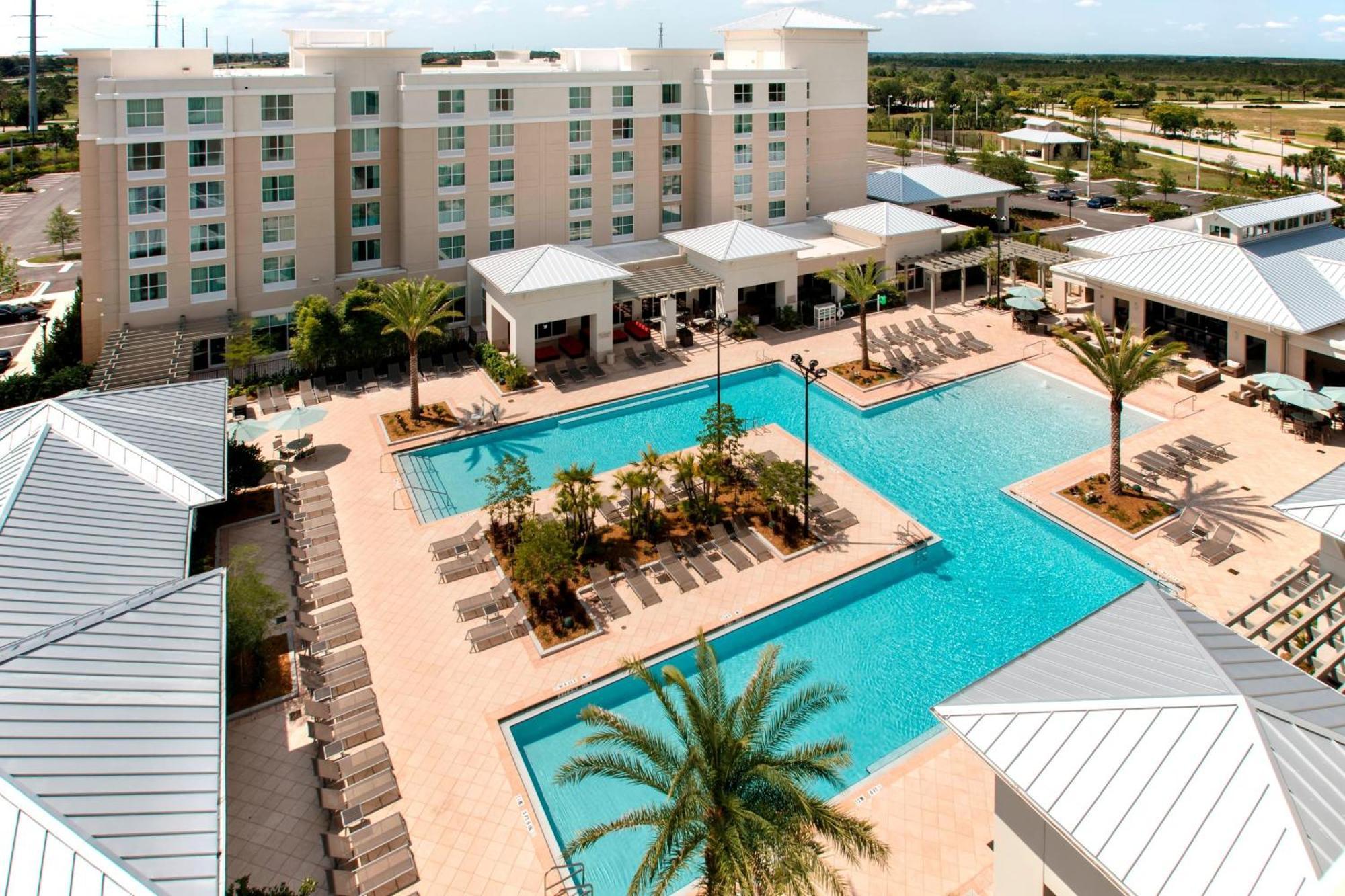 Springhill Suites By Marriott Orlando At Flamingo Crossings Town Center-Western Entrance Four Corners Eksteriør bilde