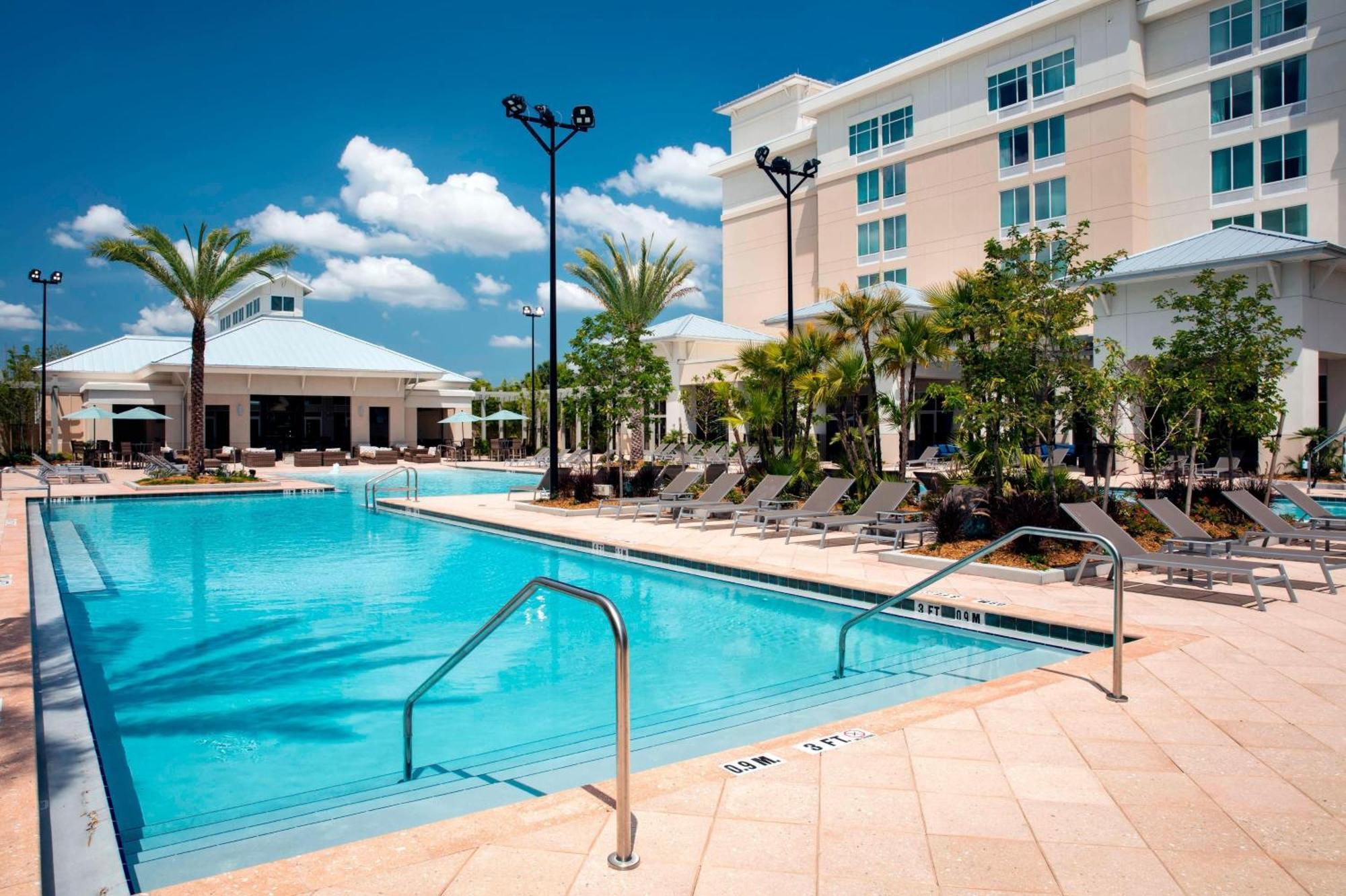 Springhill Suites By Marriott Orlando At Flamingo Crossings Town Center-Western Entrance Four Corners Eksteriør bilde