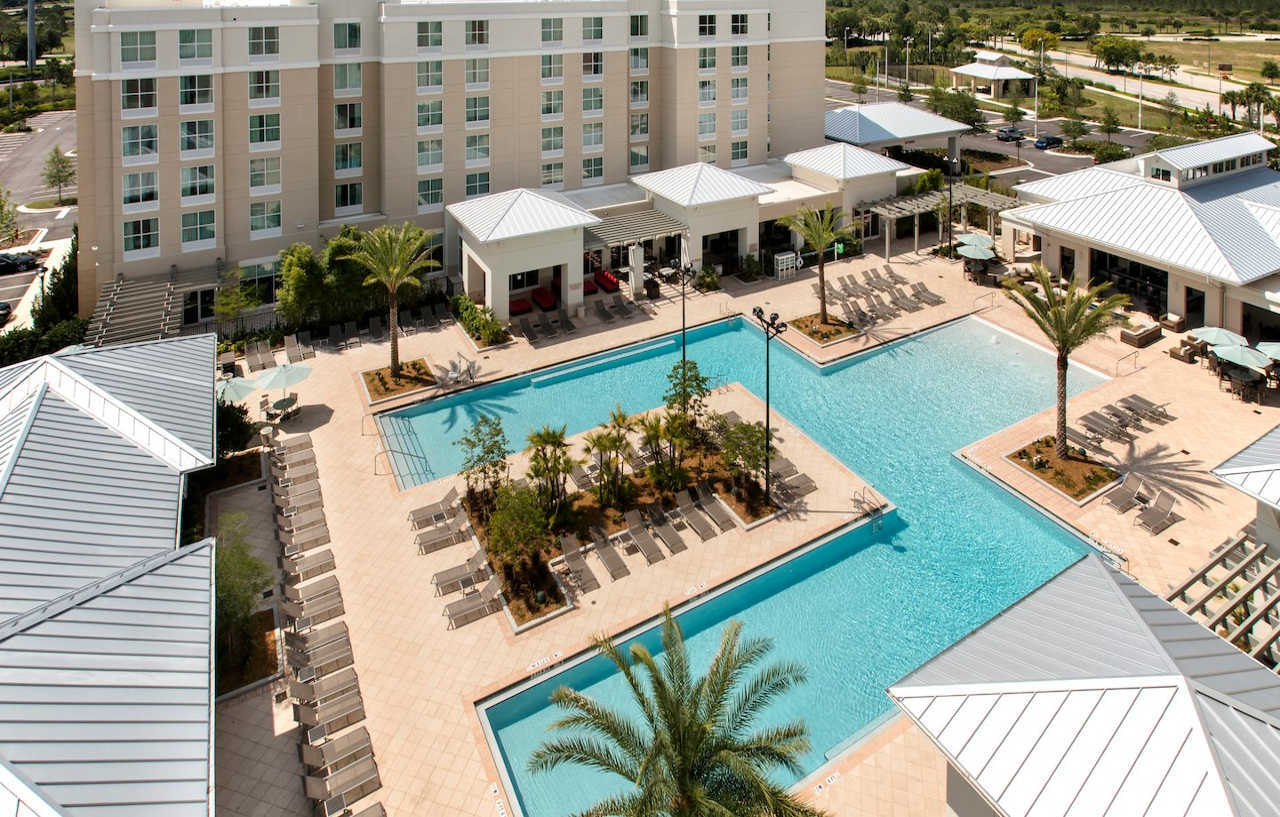 Springhill Suites By Marriott Orlando At Flamingo Crossings Town Center-Western Entrance Four Corners Eksteriør bilde